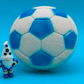 Soccer Ball Surprise Kids Bath Bomb with Soccer Gnome Minifigure Inside - Berwyn Betty's Bath & Body Shop