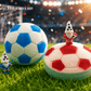 Soccer Ball Surprise Kids Bath Bomb with Soccer Gnome Minifigure Inside - Berwyn Betty's Bath & Body Shop