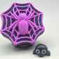 🕸️ Spider Web Kids Bath Bomb with Cute Spider Toy Inside - Berwyn Betty's Bath & Body Shop