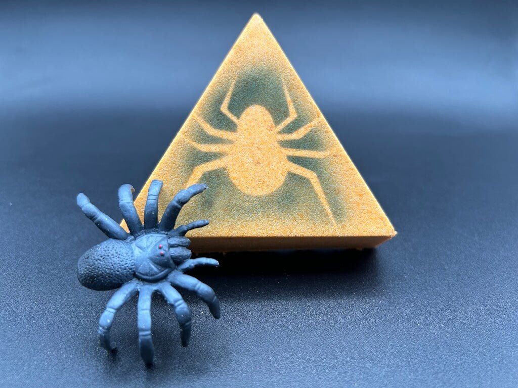 🕷️ Spooky Spider Bath Bomb – With Creepy Toy Surprise Inside! - Berwyn Betty's Bath & Body Shop