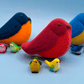 Spring Bird Kids Bath Bomb with Mini Bird Figure Inside - Berwyn Betty's Bath & Body Shop