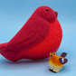 Spring Bird Kids Bath Bomb with Mini Bird Figure Inside - Berwyn Betty's Bath & Body Shop