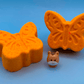 Spring Butterfly Kids Bath Bomb with Baby Foal Farm Animal Figure Inside - BASICS Collection - Berwyn Betty's Bath & Body Shop