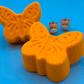 Spring Butterfly Kids Bath Bomb with Baby Foal Farm Animal Figure Inside - BASICS Collection - Berwyn Betty's Bath & Body Shop