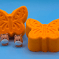 Spring Butterfly Kids Bath Bomb with Baby Foal Farm Animal Figure Inside - BASICS Collection - Berwyn Betty's Bath & Body Shop