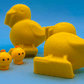 Spring Chick Kids Bath Bomb with Baby Chick Farm Animal Figure Inside - BASICS Collection - Berwyn Betty's Bath & Body Shop