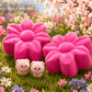 Spring Flower Kids Bath Bomb with Baby Piglet Farm Animal Figure Inside - BASICS Collection - Berwyn Betty's Bath & Body Shop