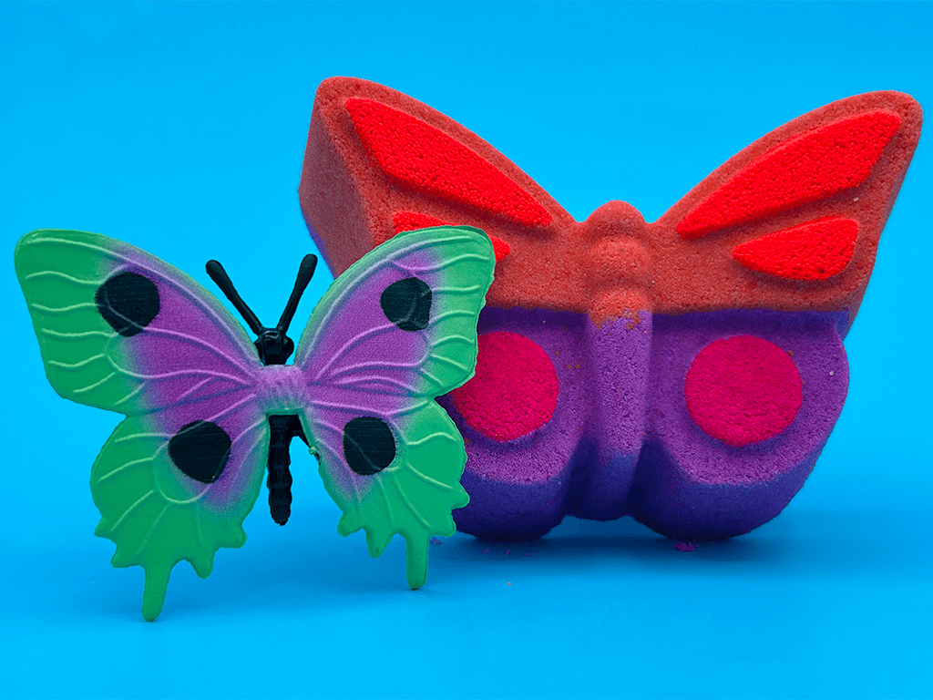 SPRING Kids Bath Bomb Gift Box - 6 ct - Berwyn Betty's Bath & Body Shop