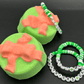 St Patrick Gift Box Kids Bath Bomb with Toy Bracelet Inside - Berwyn Betty's Bath & Body Shop