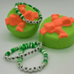 St Patrick Gift Box Kids Bath Bomb with Toy Bracelet Inside - Berwyn Betty's Bath & Body Shop