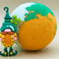 St Patrick’s Day Kids Bath Bomb with Leprechaun Toy Inside - Berwyn Betty's Bath & Body Shop