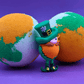 St Patrick’s Day Kids Bath Bomb with Leprechaun Toy Inside - Berwyn Betty's Bath & Body Shop