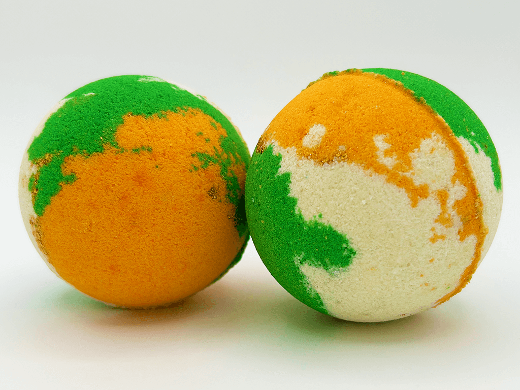 St Patrick’s Day Kids Bath Bomb with Leprechaun Toy Inside - Berwyn Betty's Bath & Body Shop