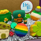 St Patrick's Kids Bath Bomb Collection Box with Holiday Themed Bombs - 6 ct - Berwyn Betty's Bath & Body Shop