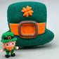 St Patrick's Leprechaun Hat Kids Bath Bomb with Little Leprechaun Figure Inside - Berwyn Betty's Bath & Body Shop