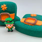 St Patrick's Leprechaun Hat Kids Bath Bomb with Little Leprechaun Figure Inside - Berwyn Betty's Bath & Body Shop