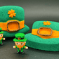 St Patrick's Leprechaun Hat Kids Bath Bomb with Little Leprechaun Figure Inside - Berwyn Betty's Bath & Body Shop