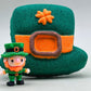 St Patrick's Leprechaun Hat Kids Bath Bomb with Little Leprechaun Figure Inside - Berwyn Betty's Bath & Body Shop