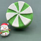 Starlight Mint Kids Bath Bomb with Holiday Snowman Inside - Berwyn Betty's Bath & Body Shop