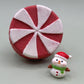 Starlight Mint Kids Bath Bomb with Holiday Snowman Inside - Berwyn Betty's Bath & Body Shop