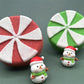 Starlight Mint Kids Bath Bomb with Holiday Snowman Inside - Berwyn Betty's Bath & Body Shop