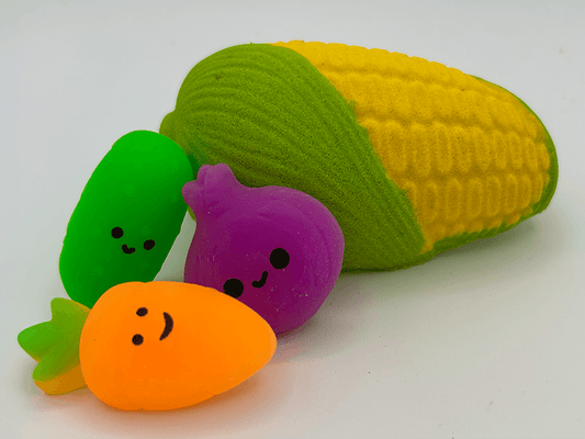 Summer Corn Kids Bath Bomb with Veggie Mochi Inside - Berwyn Betty's Bath & Body Shop