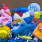 SUMMER SPLASH Beach & Pool Party Kids Bath Bomb Gift Box with Toys Inside - 6 ct - Berwyn Betty's Bath & Body Shop