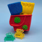 SUMMER SPLASH Beach & Pool Party Kids Bath Bomb Gift Box with Toys Inside - 6 ct - Berwyn Betty's Bath & Body Shop