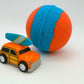 Summer Surfer Bath Bomb with Beach Surfer Pullback Woody Car Inside - Berwyn Betty's Bath & Body Shop