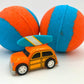 Summer Surfer Bath Bomb with Beach Surfer Pullback Woody Car Inside - Berwyn Betty's Bath & Body Shop