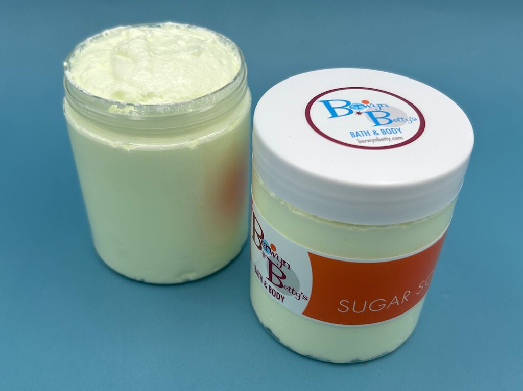 Sunny Summer Sugar Scrub Whip - Berwyn Betty's Bath & Body Shop