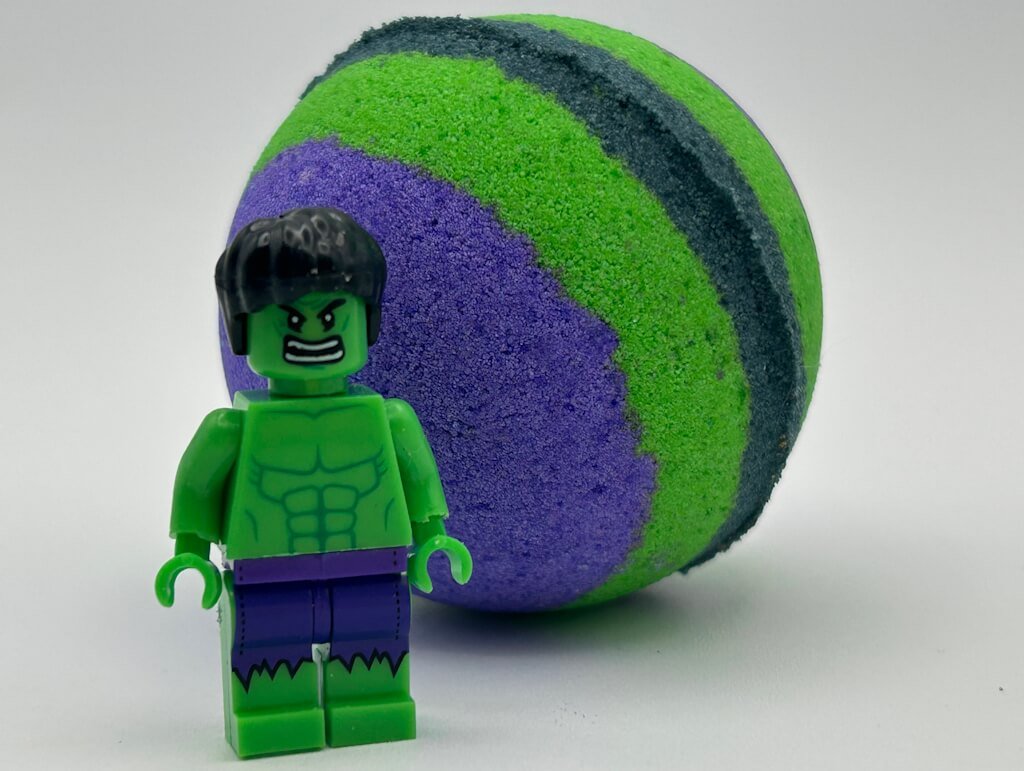 SUPERHERO BALL Kids Bath Bomb Gift Box with Toys Inside - 4 ct - Berwyn Betty's Bath & Body Shop