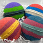 SUPERHERO BALL Kids Bath Bomb Gift Box with Toys Inside - 4 ct - Berwyn Betty's Bath & Body Shop