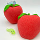 Teacher’s Apple Bath Bomb with Luminous Worm Inside - Berwyn Betty's Bath & Body Shop