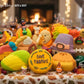 THANKSGIVING Kids Bath Bomb Gift Box with Holiday Themed Bombs - 6 ct - Berwyn Betty's Bath & Body Shop
