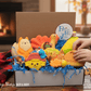 THANKSGIVING Kids Bath Bomb Gift Box with Holiday Themed Bombs - 6 ct - Berwyn Betty's Bath & Body Shop