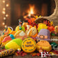 THANKSGIVING Kids Bath Bomb Gift Box with Holiday Themed Bombs - 6 ct - Berwyn Betty's Bath & Body Shop