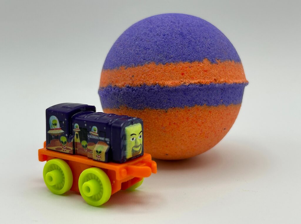 Thomas the Train Kids Bath Bomb with Toy Inside - Berwyn Betty's Bath & Body Shop