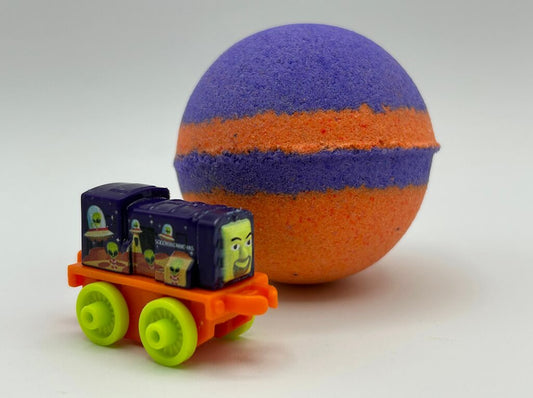 Thomas the Train Kids Bath Bomb with Toy Inside - Berwyn Betty's Bath & Body Shop