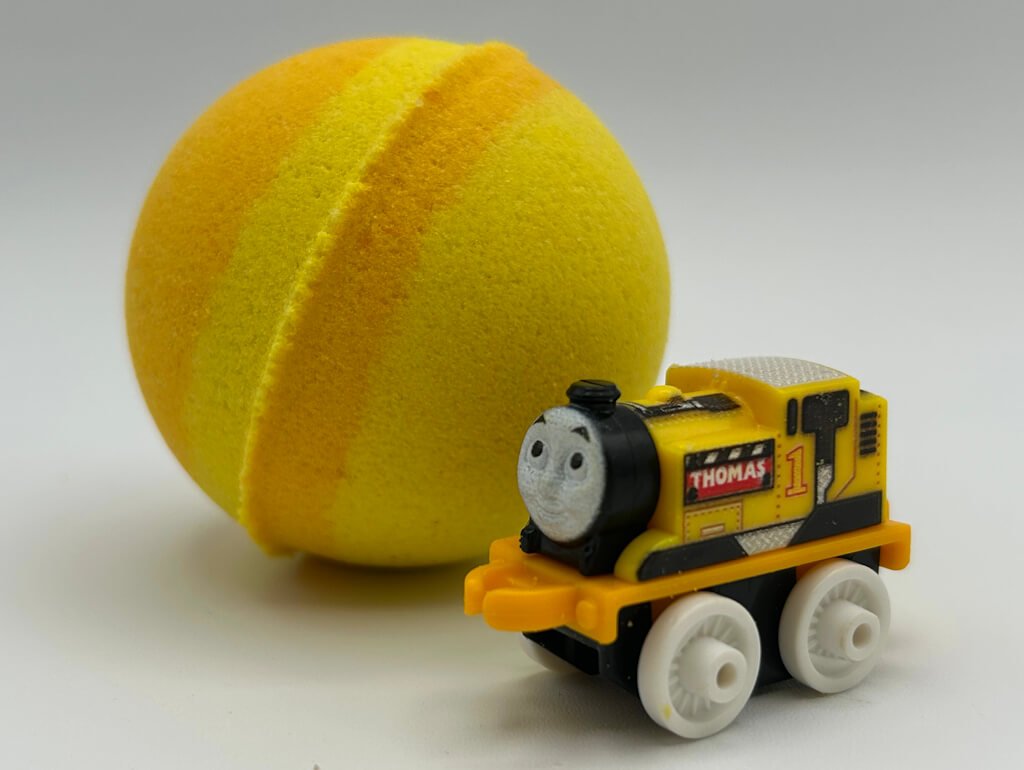 Thomas the Train Kids Bath Bomb with Toy Inside - Berwyn Betty's Bath & Body Shop