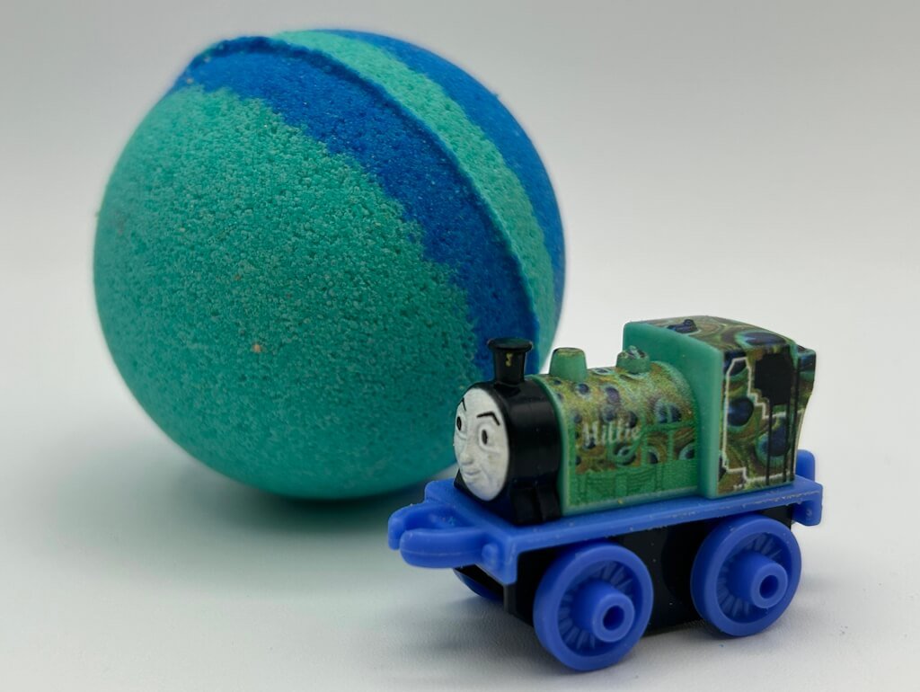 Thomas the Train Kids Bath Bomb with Toy Inside - Berwyn Betty's Bath & Body Shop