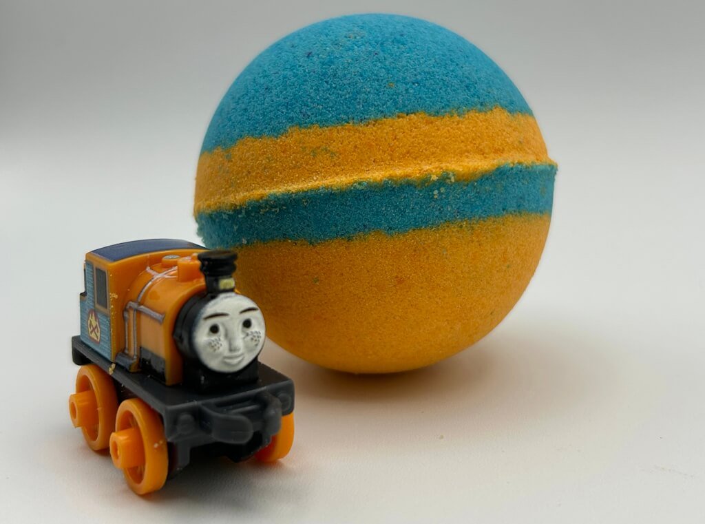 Thomas the Train Kids Bath Bomb with Toy Inside - Berwyn Betty's Bath & Body Shop