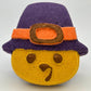 Tom Turkey Pilgrim Kids Bath Bomb with Turkey Minifigure Toy Inside - Berwyn Betty's Bath & Body Shop