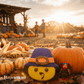 Tom Turkey Pilgrim Kids Bath Bomb with Turkey Minifigure Toy Inside - Berwyn Betty's Bath & Body Shop
