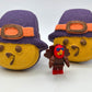 Tom Turkey Pilgrim Kids Bath Bomb with Turkey Minifigure Toy Inside - Berwyn Betty's Bath & Body Shop