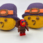 Tom Turkey Pilgrim Kids Bath Bomb with Turkey Minifigure Toy Inside - Berwyn Betty's Bath & Body Shop