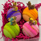 UNICORN Kids Bath Bombs Gift Box with Toys Inside - 4 ct - Berwyn Betty's Bath & Body Shop