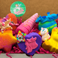 UNICORNS Kids Bath Bomb Collection - 6 ct - Berwyn Betty's Bath & Body Shop