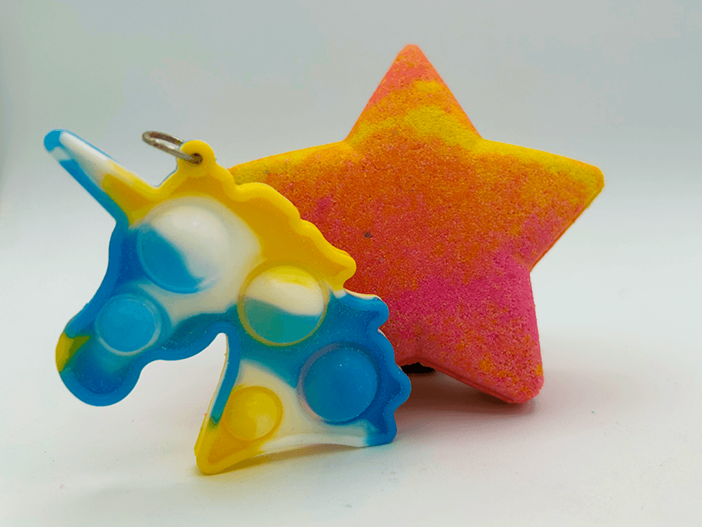 UNICORNS Kids Bath Bomb Collection - 6 ct - Berwyn Betty's Bath & Body Shop