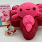 VALENTINE AXOLOTL Kids Bath Bomb with Axolotl Figure Inside - Berwyn Betty's Bath & Body Shop